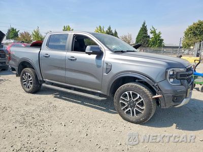 Czwarte zdjęcie samochodu z boku: 2024 FORD RANGER LARIAT VIN:1FTER4KP1RLE52449 - miniatura
