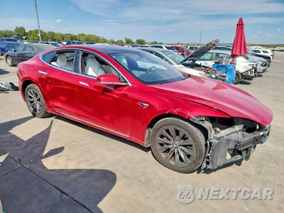 Czwarte zdjęcie samochodu z boku: 2018 TESLA MODEL S VIN:5YJSA1E29JF244433 - miniatura