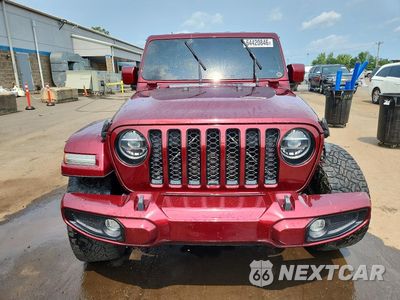 Piąte zdjęcie samochodu w środku: 2021 JEEP GLADIATOR OVERLAND VIN:1C6HJTFG8ML541976 - miniatura