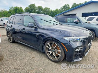 Czwarte zdjęcie samochodu z boku: 2020 BMW X7 M50I VIN:5UXCX6C0XL9B49296 - miniatura