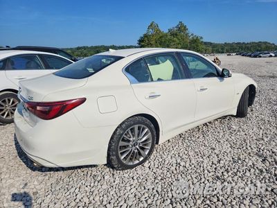 Trzecie zdjęcie samochodu z tyłu: 2018 INFINITI Q50 3.0T LUXE VIN:JN1EV7AR8JM432037 - miniatura