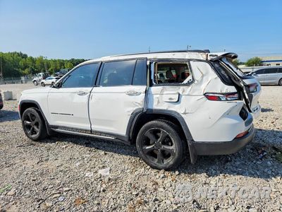 Drugie zdjęcie samochodu z przodu: 2022 JEEP GRAND CHEROKEE L LIMITED VIN:1C4RJKBG5N8613671 - miniatura