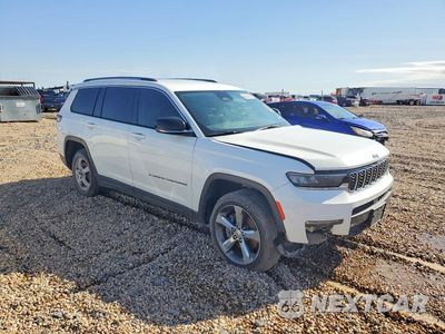 Czwarte zdjęcie samochodu z boku: 2021 JEEP GRAND CHEROKEE L LIMITED VIN:1C4RJKBG8M8131808 - miniatura