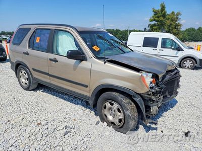 Czwarte zdjęcie samochodu z boku: 2006 HONDA CR-V LX VIN:SHSRD68526U405293 - miniatura