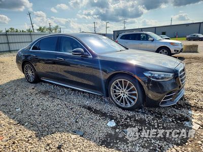 Czwarte zdjęcie samochodu z boku: 2023 MERCEDES-BENZ S 580 4MATIC VIN:W1K6G7GB4PA175495 - miniatura
