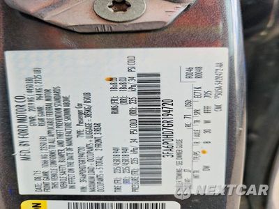 Zdjęcie 12 z 12 samochodu: 2016 FORD FUSION VIN:3FA6P0HD7GR194720 - miniatura