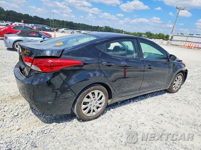 Trzecie zdjęcie samochodu z tyłu: 2012 HYUNDAI ELANTRA GLS VIN:5NPDH4AE4CH138708 - miniatura