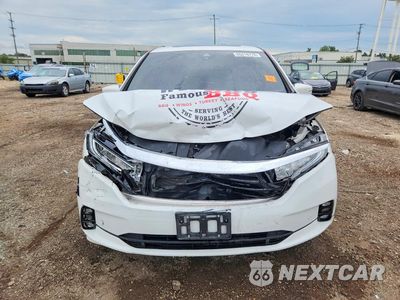 Piąte zdjęcie samochodu w środku: 2021 HONDA ODYSSEY ELITE VIN:5FNRL6H90MB005968 - miniatura
