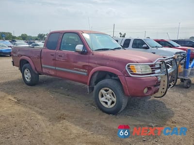 Czwarte zdjęcie samochodu z boku: 2003 TOYOTA TUNDRA SR5 VIN:5TBBT44193S333091 - miniatura
