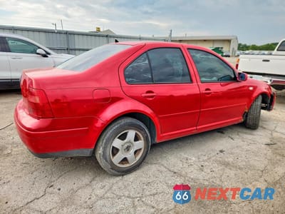 Trzecie zdjęcie samochodu z tyłu: 2001 VOLKSWAGEN JETTA GLS VIN:3VWSS29M01M002427 - miniatura