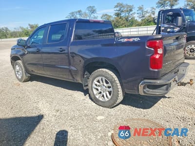Drugie zdjęcie samochodu z przodu: 2022 CHEVROLET SILVERADO K1500 LT-L VIN:3GCPDKEK6NG563808 - miniatura