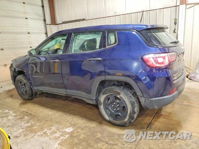 Drugie zdjęcie samochodu z przodu: 2018 JEEP COMPASS SPORT VIN:3C4NJDAB6JT191597 - miniatura