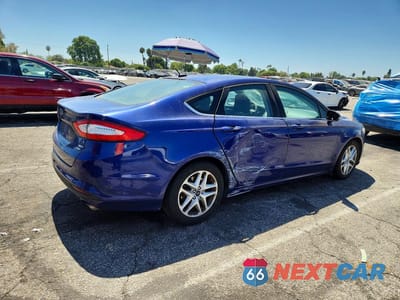 Trzecie zdjęcie samochodu z tyłu: 2016 FORD FUSION SE VIN:1FA6P0H75G5116840 - miniatura