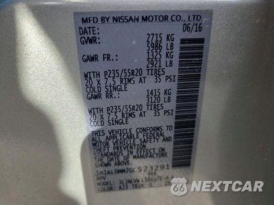 Zdjęcie 13 z 13 samochodu: 2016 INFINITI QX60 BASE VIN:5N1AL0MM2GC523291 - miniatura