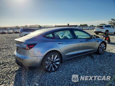 Trzecie zdjęcie samochodu z tyłu: 2026 TESLA MODEL 3 VIN:5YJ3E1EB5TF193735 - miniatura