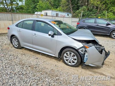 Czwarte zdjęcie samochodu z boku: 2020 TOYOTA COROLLA LE VIN:JTDEPRAEXLJ047793 - miniatura