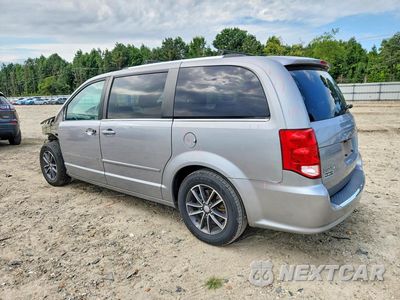 Drugie zdjęcie samochodu z przodu: 2017 DODGE GRAND CARAVAN SXT VIN:2C4RDGCG6HR664544 - miniatura