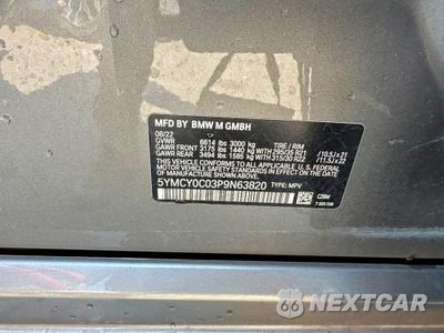 Zdjęcie 10 z 10 samochodu: 2023 BMW X6 M VIN:5YMCY0C03P9N63820 - miniatura