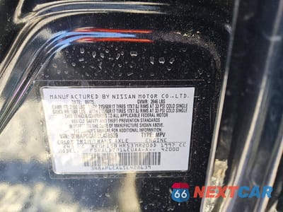 Zdjęcie 13 z 13 samochodu: 2025 NISSAN KICKS SV VIN:3N8AP6CA6SL428639 - miniatura