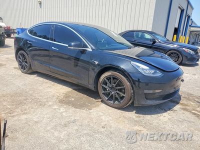 Czwarte zdjęcie samochodu z boku: 2020 TESLA MODEL 3 VIN:5YJ3E1EA9LF606277 - miniatura