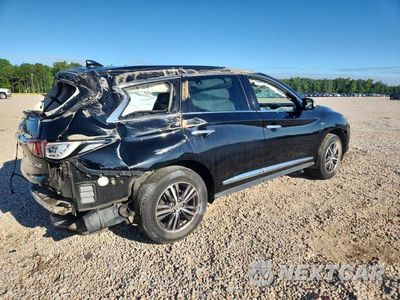 Trzecie zdjęcie samochodu z tyłu: 2017 INFINITI QX60 BASE VIN:5N1DL0MM7HC524418 - miniatura