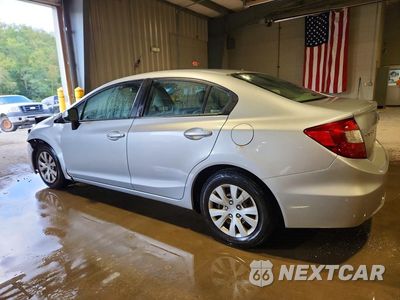 Drugie zdjęcie samochodu z przodu: 2012 HONDA CIVIC LX VIN:19XFB2F55CE094763 - miniatura