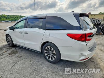Drugie zdjęcie samochodu z przodu: 2024 HONDA ODYSSEY EXL VIN:5FNRL6H65RB033598 - miniatura
