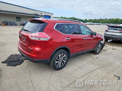 Trzecie zdjęcie samochodu z tyłu: 2015 NISSAN ROGUE SL VIN:5N1AT2MV2FC817048 - miniatura