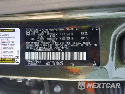 Zdjęcie 13 z 13 samochodu: 2023 LEXUS RX 350 PREMIUM VIN:2T2BAMBA2PC004615 - miniatura