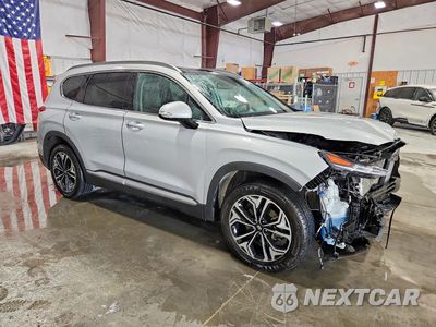 Czwarte zdjęcie samochodu z boku: 2019 HYUNDAI SANTA FE ULTIMATE 2.0T VIN:5NMS5CAA2KH133123 - miniatura