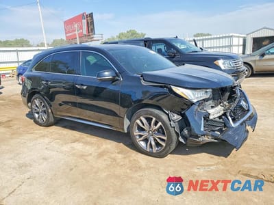 Czwarte zdjęcie samochodu z boku: 2019 ACURA MDX ADVANCE VIN:5J8YD4H84KL025351 - miniatura