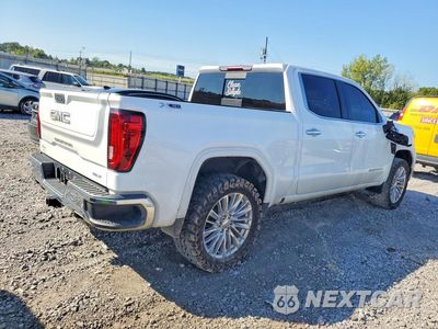 Trzecie zdjęcie samochodu z tyłu: 2020 GMC SIERRA K1500 SLT VIN:3GTU9DED6LG312480 - miniatura
