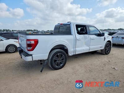 Trzecie zdjęcie samochodu z tyłu: 2022 FORD F150 SUPERCREW VIN:1FTFW1ED6NFB23350 - miniatura