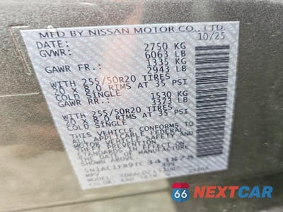 Zdjęcie 13 z 13 samochodu: 2026 INFINITI QX60 LUXE VIN:5N1AL1FR9TC343878 - miniatura