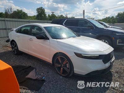 Czwarte zdjęcie samochodu z boku: 2023 HONDA ACCORD HYBRID SPORT VIN:1HGCY2F59PA062099 - miniatura
