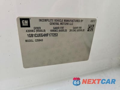 Zdjęcie 13 z 13 samochodu: 2017 CHEVROLET SILVERADO C2500 HEAVY DUTY VIN:1GB1CUEG4HF177253 - miniatura