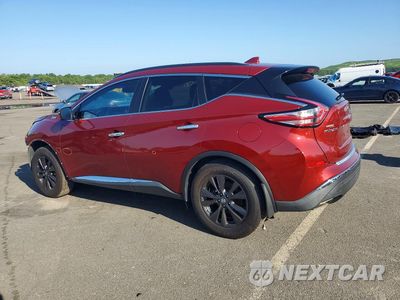 Drugie zdjęcie samochodu z przodu: 2017 NISSAN MURANO SV VIN:5N1AZ2MH0HN187403 - miniatura