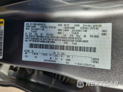 Zdjęcie 12 z 12 samochodu: 2021 FORD RANGER XL VIN:1FTER4FH0MLD81580 - miniatura