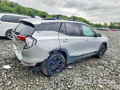 Trzecie zdjęcie samochodu z tyłu: 2020 GMC TERRAIN SLT VIN:3GKALVEX2LL332080 - miniatura