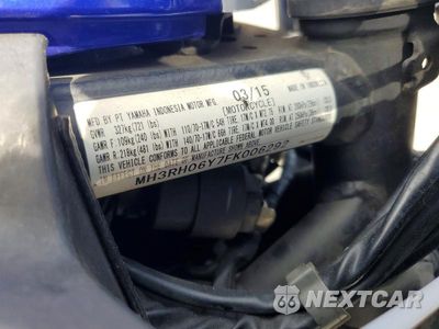 Zdjęcie 9 z 9 samochodu: 2015 YAMAHA YZFR3 VIN:MH3RH06Y7FK006292 - miniatura