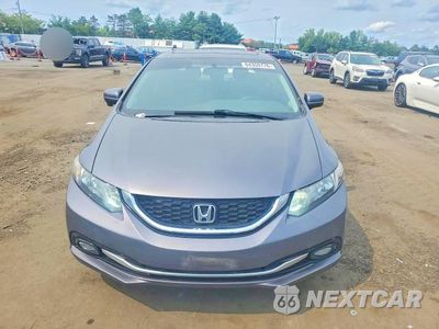 Piąte zdjęcie samochodu w środku: 2015 HONDA CIVIC EXL VIN:19XFB2F9XFE215584 - miniatura