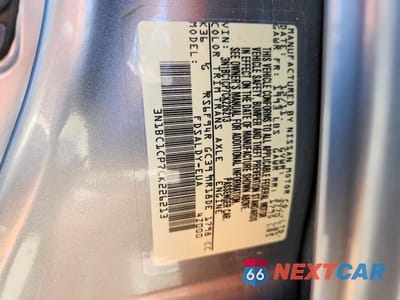 Zdjęcie 12 z 12 samochodu: 2012 NISSAN VERSA 1.8 S VIN:3N1BC1CP7CK226213 - miniatura