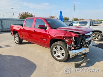 Czwarte zdjęcie samochodu z boku: 2018 CHEVROLET SILVERADO C1500 LT VIN:3GCPCRECXJG554706 - miniatura