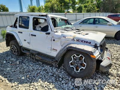 Czwarte zdjęcie samochodu z boku: 2023 JEEP WRANGLER RUBICON VIN:1C4JJXFM0PW589854 - miniatura