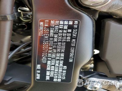 Zdjęcie 9 z 9 samochodu: 2025 SUZUKI GSX800 F VIN:JS1EM13B3S7102409 - miniatura