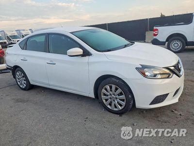 Czwarte zdjęcie samochodu z boku: 2019 NISSAN SENTRA S VIN:3N1AB7AP1KY347318 - miniatura