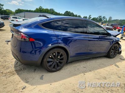 Trzecie zdjęcie samochodu z tyłu: 2016 TESLA MODEL X VIN:5YJXCBE21GF018143 - miniatura