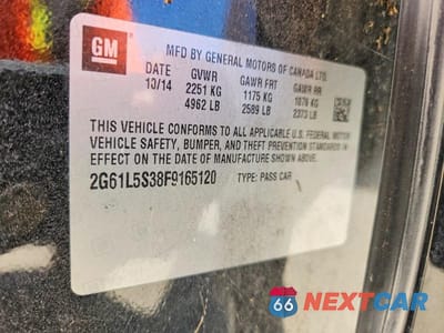 Zdjęcie 12 z 12 samochodu: 2015 CADILLAC XTS VIN:2G61L5S38F9165120 - miniatura