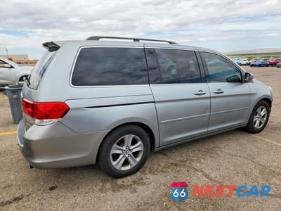 Trzecie zdjęcie samochodu z tyłu: 2010 HONDA ODYSSEY TOURING VIN:5FNRL3H95AB078702 - miniatura