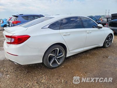 Trzecie zdjęcie samochodu z tyłu: 2020 HONDA ACCORD SPORT VIN:1HGCV1F33LA095286 - miniatura